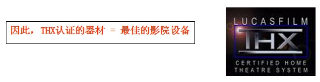 THX標(biāo)準(zhǔn)認(rèn)證